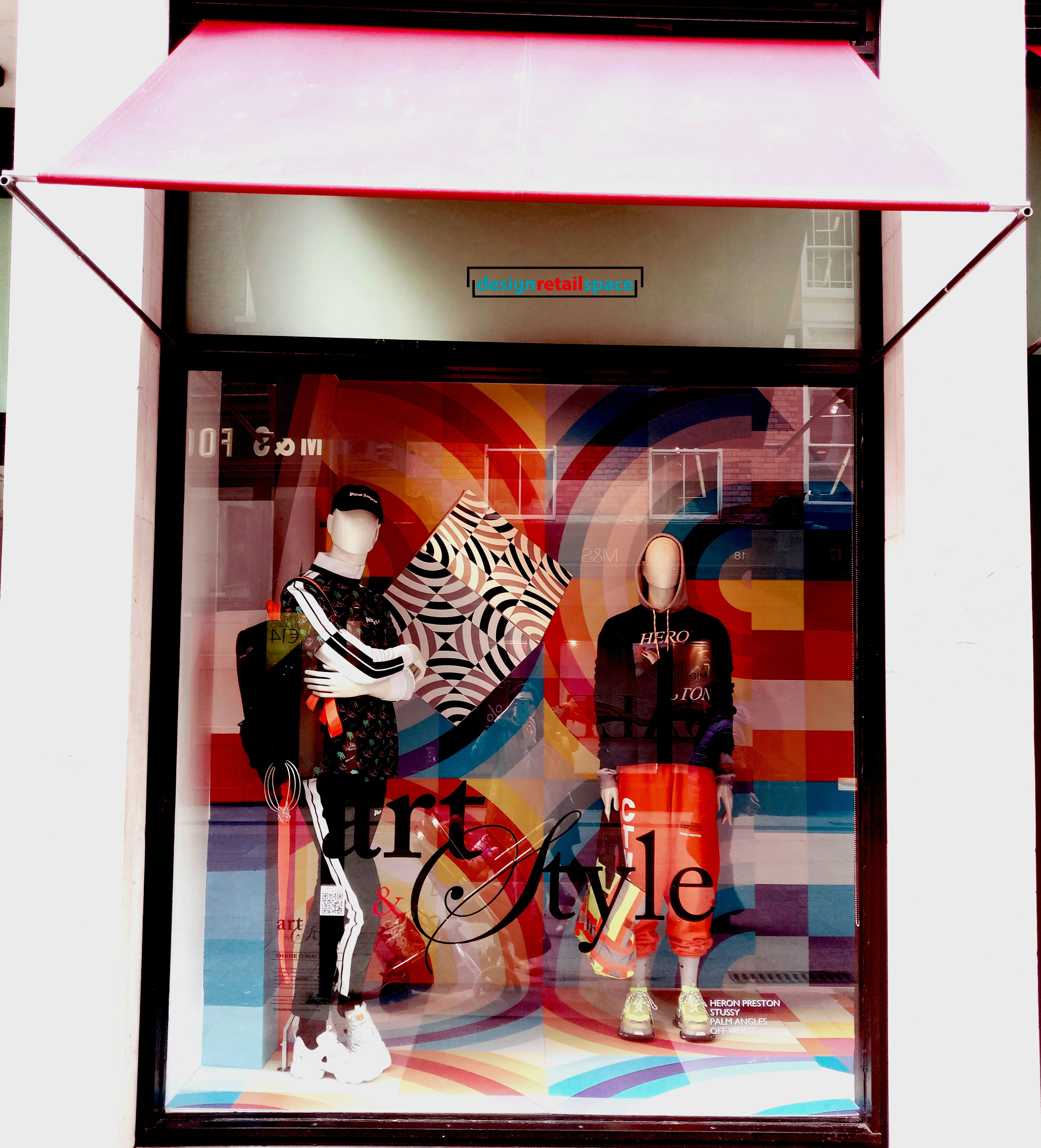Brown Thomas, Art and Style, Shane O'Malley window design