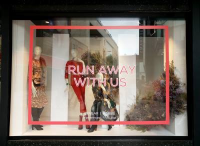 Arnotts department store window display 2019 Run away with us-5