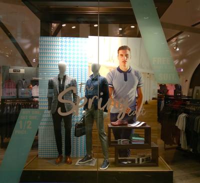 Best Menswear window design with herringbone-2