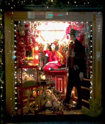 Brown Thomas, Christmas 2018 window display, Dublin, Ireland