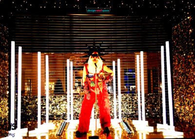 Selfridges window display. December 2018. London, UK