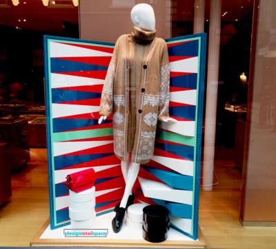 Hermes, a board game window display