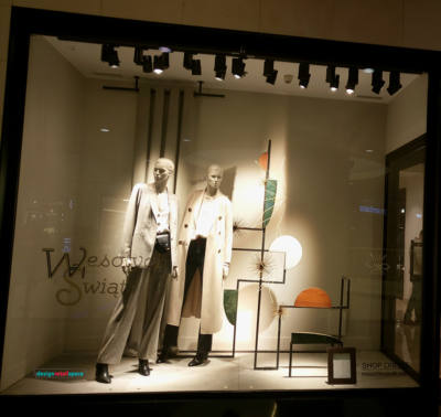 Massimo Dutti  Christmas 2018 window display. Warsaw, Poland